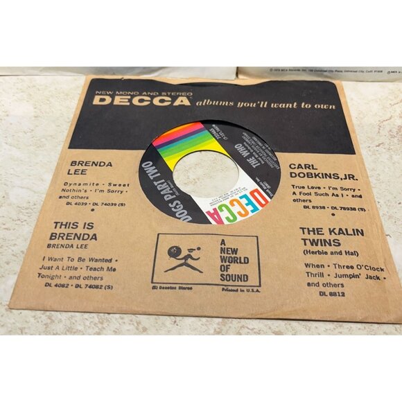 The Who 45 Record Lot of 3 Rock Who Are You Pinball Wizard Squeeze Box - Picture 8 of 8